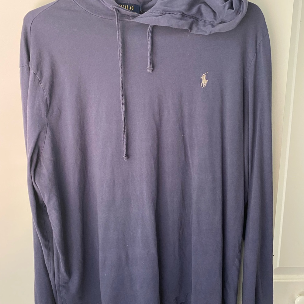 Lightweight, hooded T-shirt hoodie.